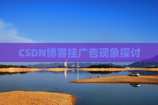 CSDN博客挂广告现象探讨